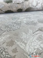 فرش کرم گل برجسته 1200شانه شاهکار کاشان