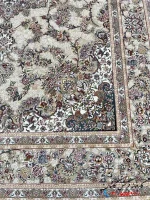 فرش ترنج دار 1200 شانه جواهر کاشان