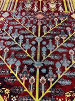 فرش سنتی لاکی 1200 شانه طرح گندم