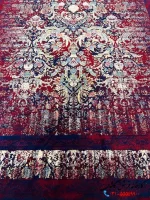 فرش لاکی وینتیج 1200شانه روژان کاشان
