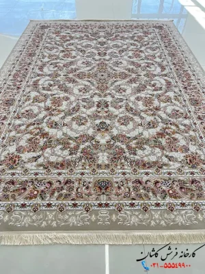 فرش کلاسیک جدید 1200 شانه شاهکار کاشان