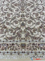 فرش کلاسیک کرم 1200شانه طرح شاهکار