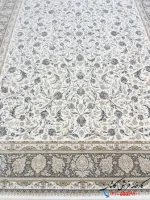فرش افشان کرم 1200شانه طرح ساقی