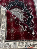 فرش ترنج دار لاکی 1200 شانه چکاوک کاشان