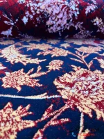فرش قرمز لاکی 1200شانه طرح آران