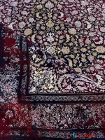 فرش قرمز لاکی جدید 1200شانه طرح آران