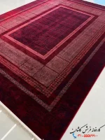 فرش لاکی 1200شانه طرح پاتریس کاشان