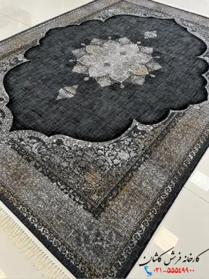 فرش کلاسیک جدید 700شانه مهک کاشان